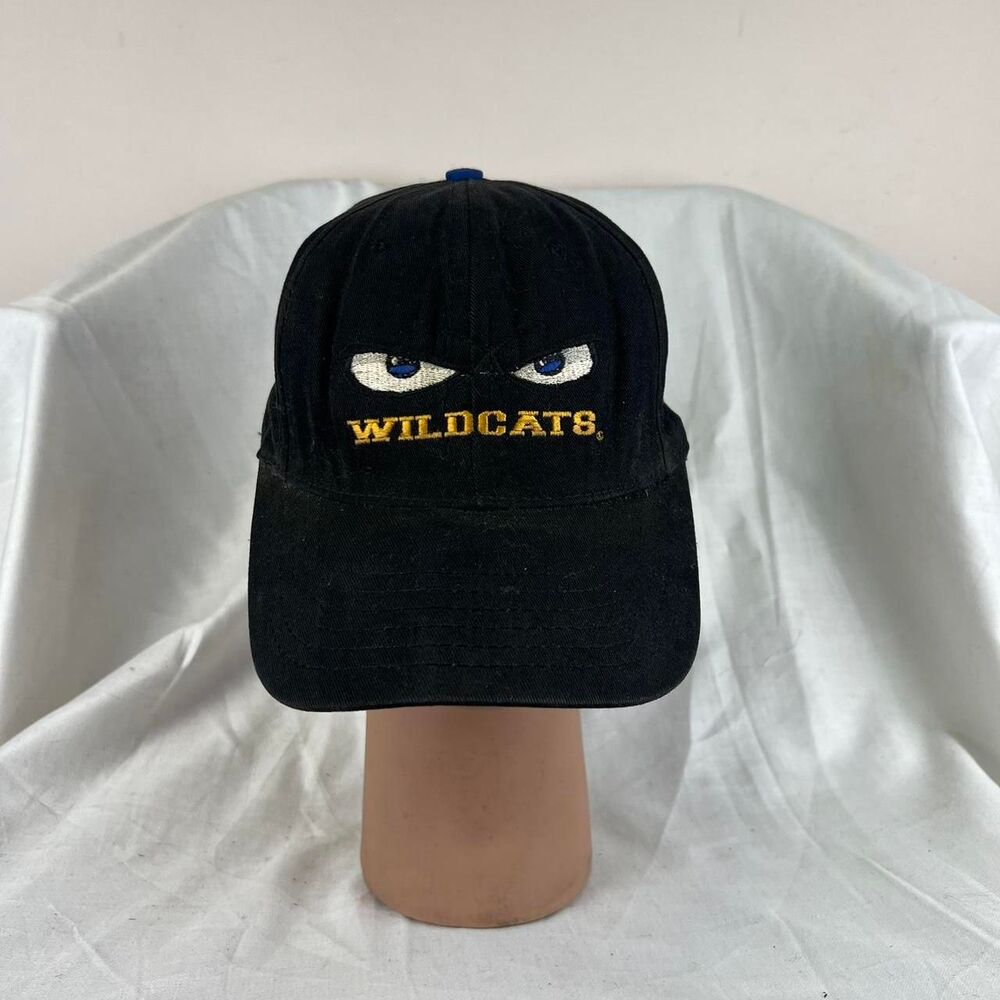 Rare Vintage 1990s No Fear "Wildcats" Strapback Baseball Cap